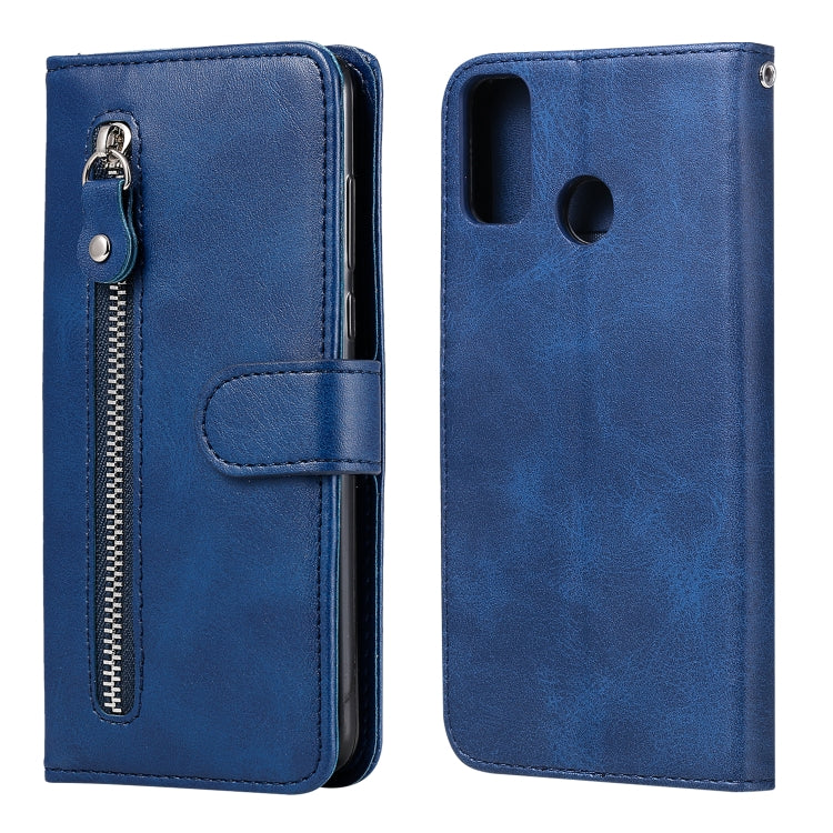 Custodia portafoglio in pelle con cerniera per Galaxy Note20 Ultr