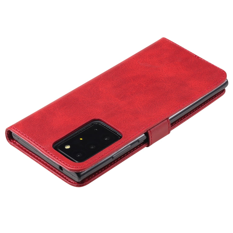 Custodia portafoglio in pelle con cerniera per Galaxy Note20 Ultr