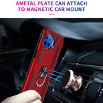 Custodia protettiva antiurto in TPU + PC con supporto girevole a 360 gradi, For Motorola Moto G Fast, For Motorola Moto G 5G Plus