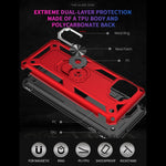 Custodia protettiva antiurto in TPU + PC con supporto girevole a 360 gradi, For Motorola Moto G Fast, For Motorola Moto G 5G Plus