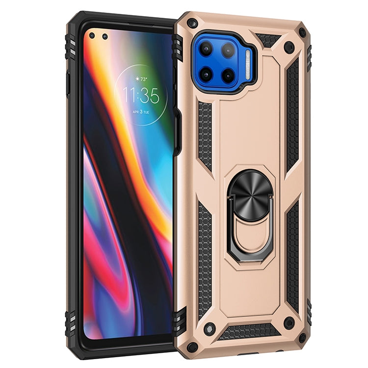 Custodia protettiva antiurto in TPU + PC con supporto girevole a 360 gradi, For Motorola Moto G Fast, For Motorola Moto G 5G Plus