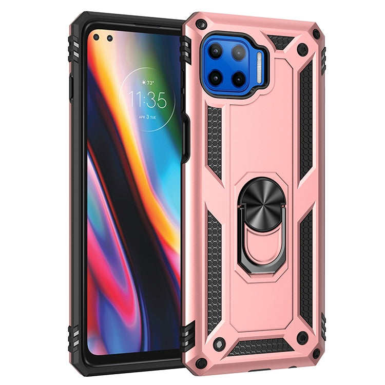Custodia protettiva antiurto in TPU + PC con supporto girevole a 360 gradi, For Motorola Moto G Fast, For Motorola Moto G 5G Plus