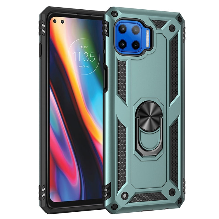 Custodia protettiva antiurto in TPU + PC con supporto girevole a 360 gradi, For Motorola Moto G Fast, For Motorola Moto G 5G Plus