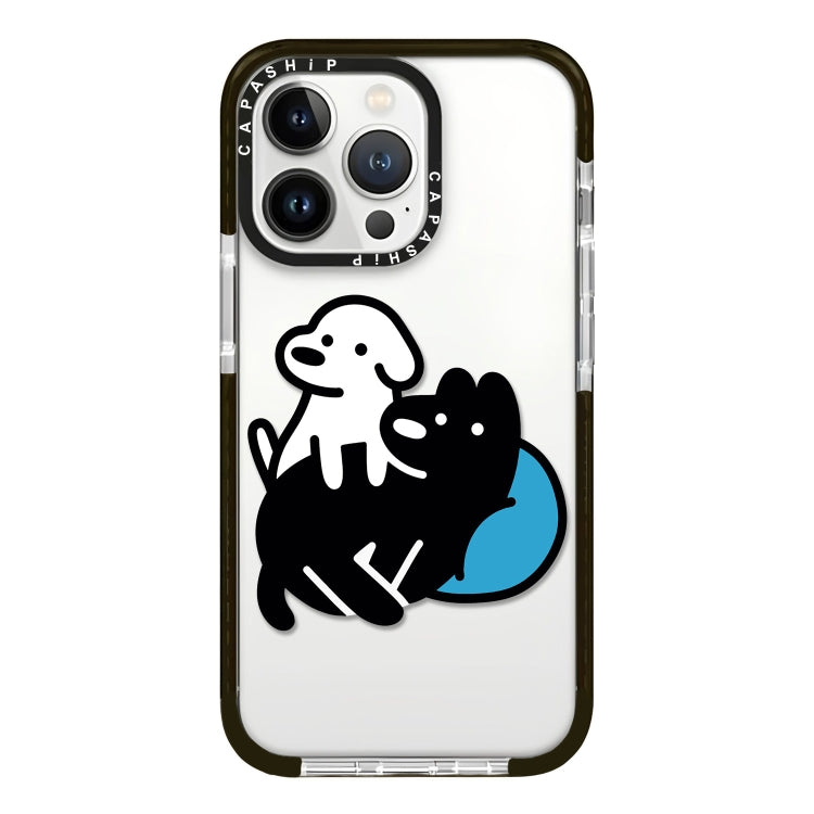 Custodia completa con motivo per iPhone 16 Pro Max