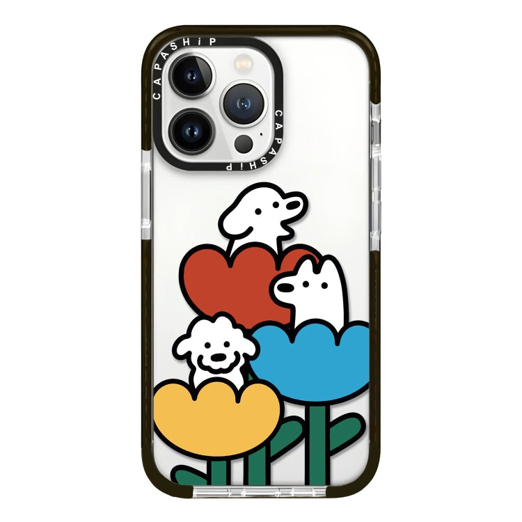Custodia completa con motivo per iPhone 16 Pro Max