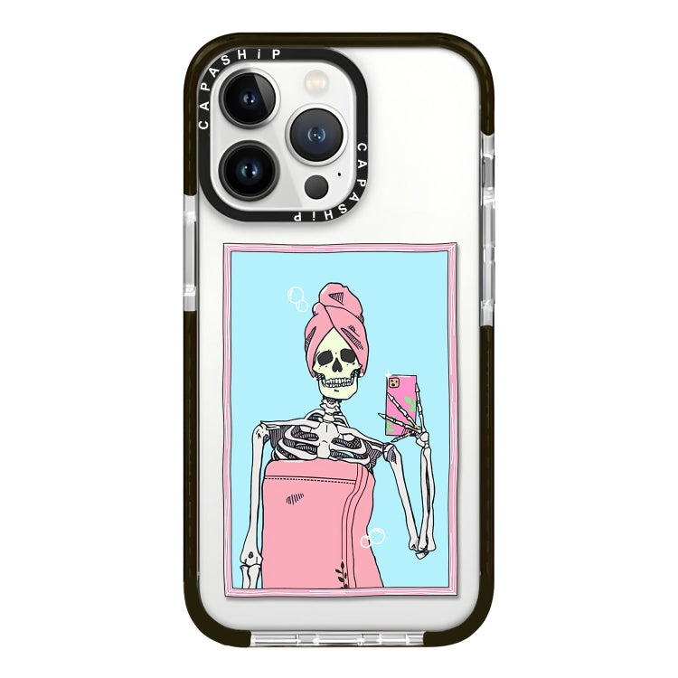 Custodia completa con motivo per iPhone 16 Pro Max
