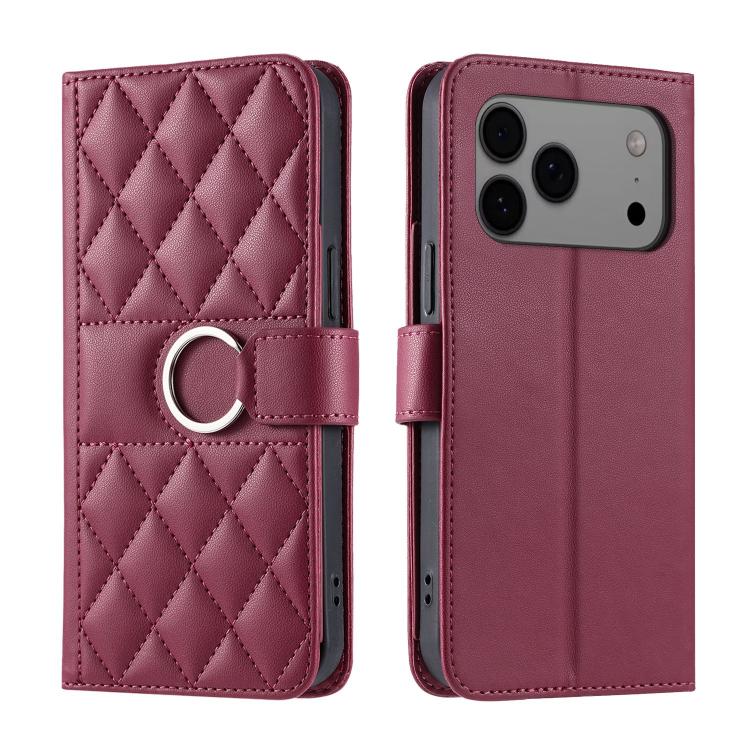 Custodia portafoglio in pelle per iPhone 18 Pro