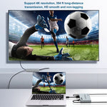 Extender HDMI USB KVM 4K da 120 m con EU/US/UK Plug