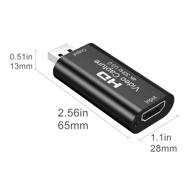 Scheda acquisizione video USB 3.0 HD 1080P 4K@30Hz
