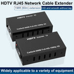 Cavo prolunga rete RJ45 HDTV 60 m con spina EU/US/UK