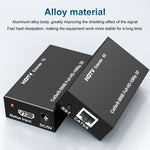 Cavo prolunga rete RJ45 HDTV 60 m con spina EU/US/UK