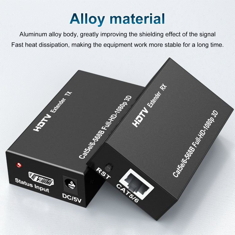 Cavo prolunga rete RJ45 HDTV 60 m con spina EU/US/UK