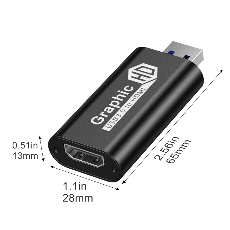 Convertitore da USB 3.0 a HDTV con uscita HD 1080p