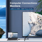 Convertitore da USB 3.0 a HDTV con uscita HD 1080p