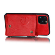 Custodia in pelle con supporto per iPhone 12