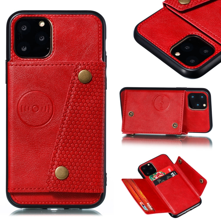Custodia in pelle con supporto per iPhone 12
