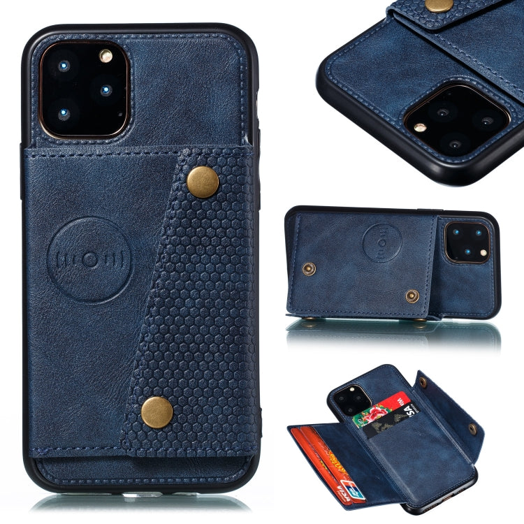 Custodia in pelle con supporto per iPhone 12