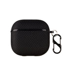 Custodia per auricolari wireless impermeabile in nylon con gancio, For AirPods Pro 3, For AirPods 4, For AirPods Pro 2