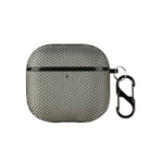 Custodia per auricolari wireless impermeabile in nylon con gancio, For AirPods Pro 3, For AirPods 4, For AirPods Pro 2