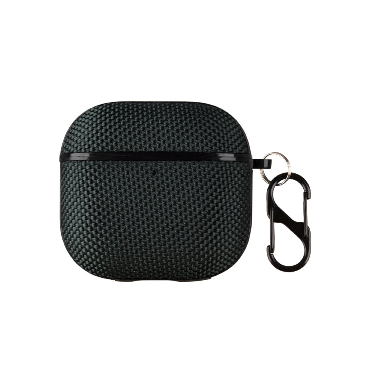 Custodia per auricolari wireless impermeabile in nylon con gancio, For AirPods Pro 3, For AirPods 4, For AirPods Pro 2