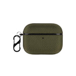 Custodia per auricolari wireless impermeabile in nylon con gancio, For AirPods Pro 3, For AirPods 4, For AirPods Pro 2