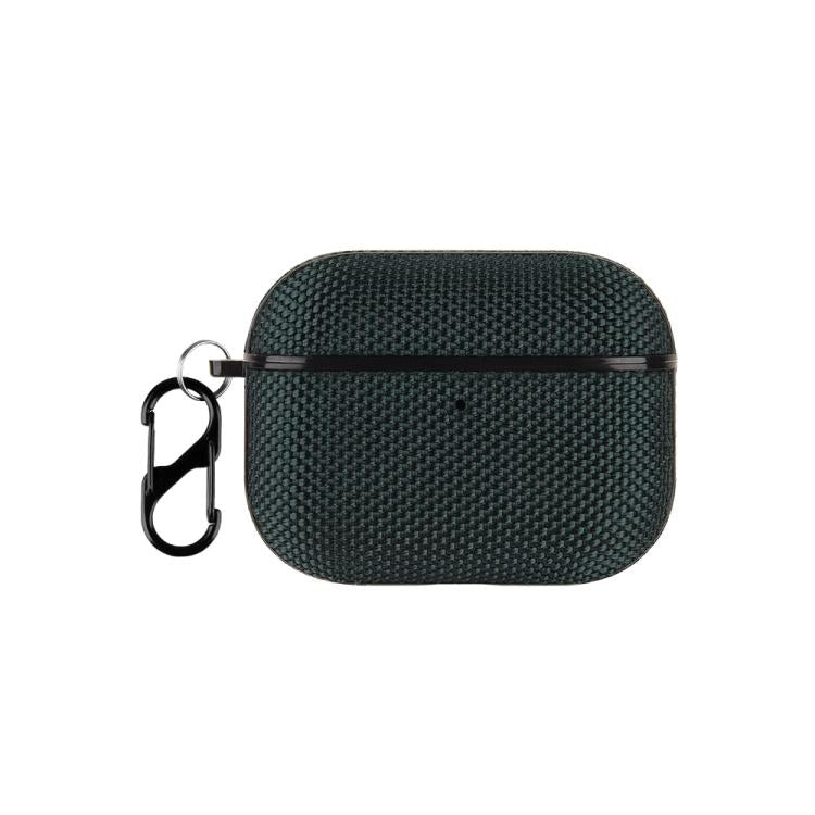 Custodia per auricolari wireless impermeabile in nylon con gancio, For AirPods Pro 3, For AirPods 4, For AirPods Pro 2