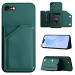 Custodia per telefono con quattro slot per carte Skin Feel e cinturino da polso, For iPhone 7 / 8 / SE 2020 2022, For iPhone 13 Pro Max, For iPhone 13 Pro, For iPhone 13