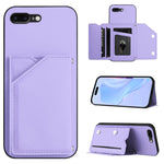 Custodia per telefono con quattro slot per carte Skin Feel e cinturino da polso, For iPhone X / XS, For iPhone XR, For iPhone XS Max, For iPhone 7 Plus / 8 Plus