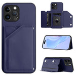 Custodia per telefono con quattro slot per carte Skin Feel e cinturino da polso, For iPhone 13 mini, For iPhone 12, For iPhone 12 Pro Max, For iPhone 12 Pro