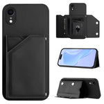 Custodia per telefono con quattro slot per carte Skin Feel e cinturino da polso, For iPhone X / XS, For iPhone XR, For iPhone XS Max, For iPhone 7 Plus / 8 Plus