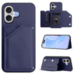 Custodia per telefono con quattro slot per carte Skin Feel e cinturino da polso, For iPhone 17 Pro Max, For iPhone 17 Pro, For iPhone 17, For iPhone Air