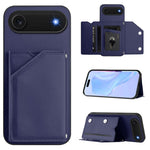 Custodia per telefono con quattro slot per carte Skin Feel e cinturino da polso, For iPhone 17 Pro Max, For iPhone 17 Pro, For iPhone 17, For iPhone Air