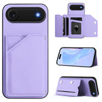 Custodia per telefono con quattro slot per carte Skin Feel e cinturino da polso, For iPhone 17 Pro Max, For iPhone 17 Pro, For iPhone 17, For iPhone Air
