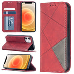 Custodia portafoglio in pelle con slot carte per iPhone 12