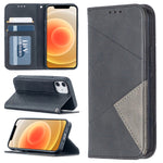 Custodia portafoglio in pelle con slot carte per iPhone 12