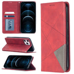 Custodia in pelle magnetica per iPhone 12 Pro Max