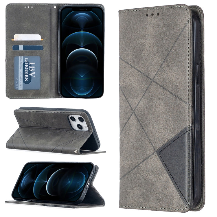 Custodia in pelle magnetica per iPhone 12 Pro Max