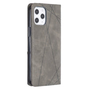 Custodia in pelle magnetica per iPhone 12 Pro Max