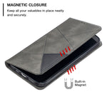 Custodia in pelle magnetica per iPhone 12 Pro Max