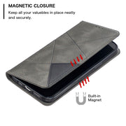 Custodia in pelle magnetica per iPhone 12 Pro Max
