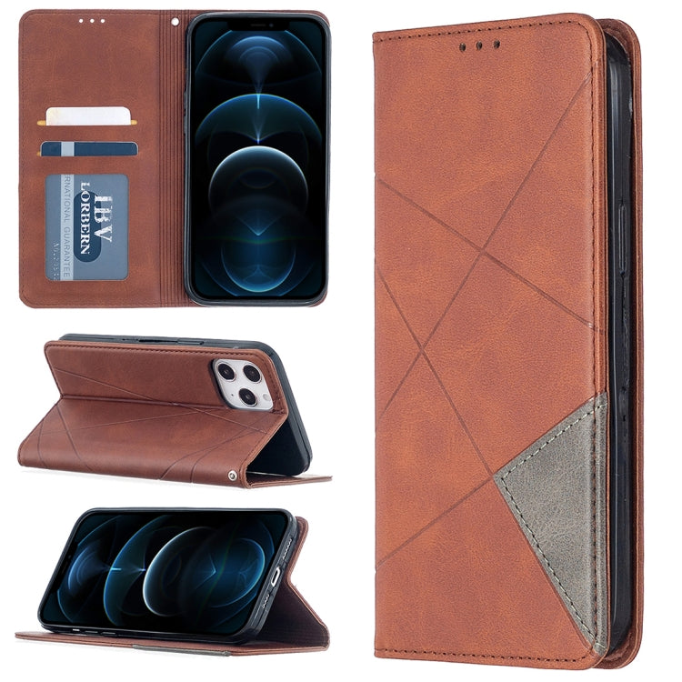 Custodia in pelle magnetica per iPhone 12 Pro Max