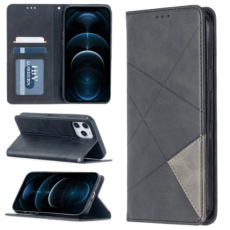 Custodia in pelle magnetica per iPhone 12 Pro Max