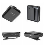 Microfono Lavalier Wireless AP009 con Ricevitore 3 in 1