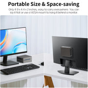 Jumper N305 Mini PC, Intel Alder Lake-N N305 Octa-core 3.8GHz, RAM: 16GB, ROM: 512GB (spina UE), Jumper N305