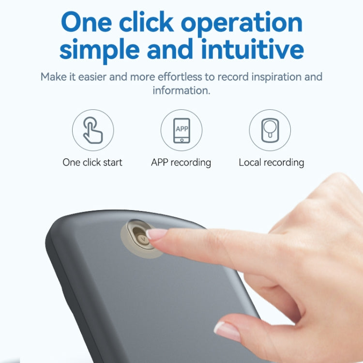 Registratore vocale magnetico A1A con memoria 8-128GB