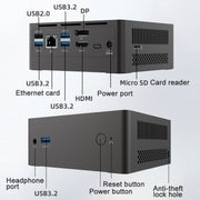 Jumper N305Hi Mini PC, Intel Alder Lake-N i3-N305 Octa-core 3.8GHz, RAM: 16GB, ROM: 512GB (spina UE), Jumper N305Hi