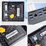 Jumper N305Hi Mini PC, Intel Alder Lake-N i3-N305 Octa-core 3.8GHz, RAM: 16GB, ROM: 512GB (spina UE), Jumper N305Hi
