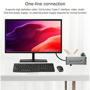Jumper i5H Mini PC, Intel Alder Lake-N i5-12450H Octa-core 4.4GHz, RAM: 16GB, ROM: 512GB (spina UE), Jumper i5H