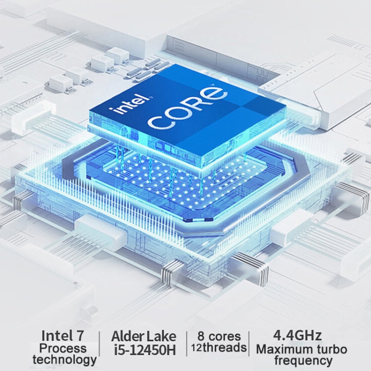 Jumper i5H Mini PC, Intel Alder Lake-N i5-12450H Octa-core 4.4GHz, RAM: 16GB, ROM: 512GB (spina UE), Jumper i5H