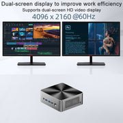 Jumper i5H Mini PC, Intel Alder Lake-N i5-12450H Octa-core 4.4GHz, RAM: 16GB, ROM: 512GB, Jumper i5H